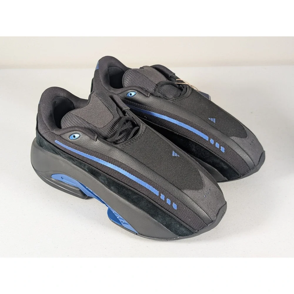 Adidas Mad IIInfinity Basketball Shoes Mens Size 8 Black Dark Marine JI0395